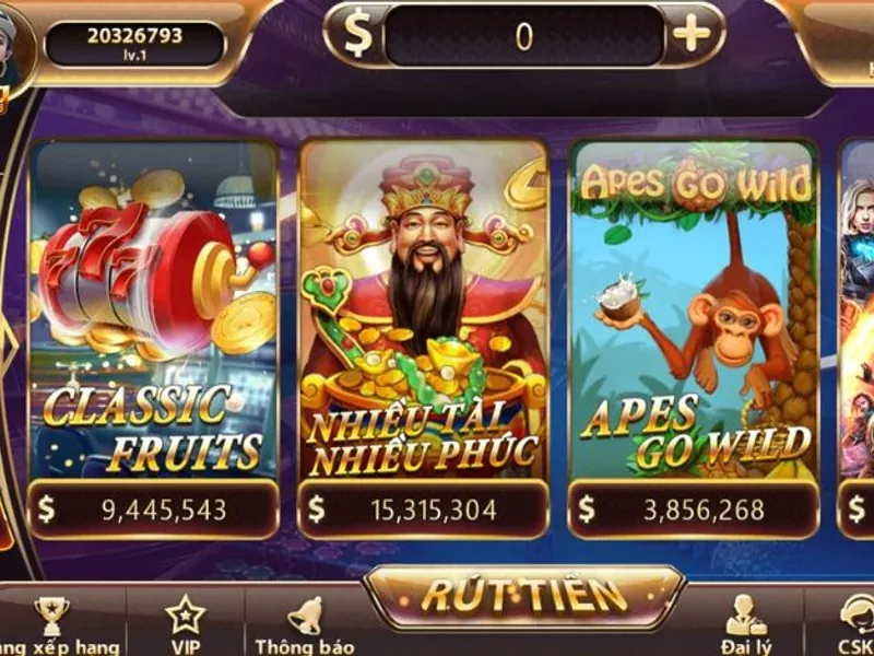 Kho game slot đa dạng với jackpot lớn tại Manclub